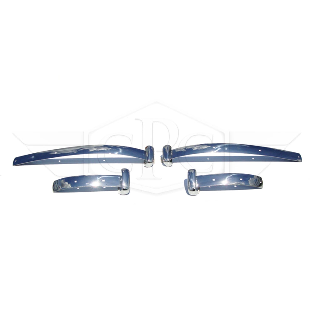 Paraurti Bristol 401, 402 e 403 (1948–1955) - Listelli inox e rostri