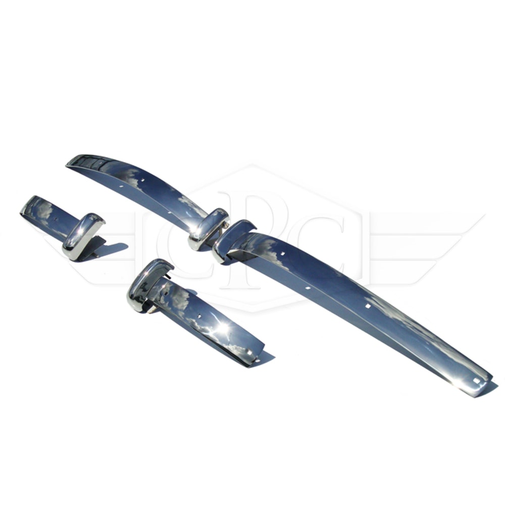 Paraurti Bristol 401, 402 e 403 (1948–1955) - Listelli inox e rostri