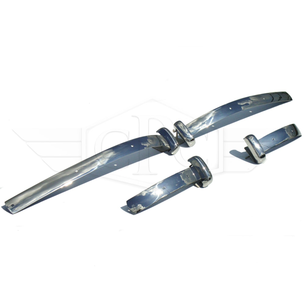 Paraurti Bristol 401, 402 e 403 (1948–1955) - Listelli inox e rostri