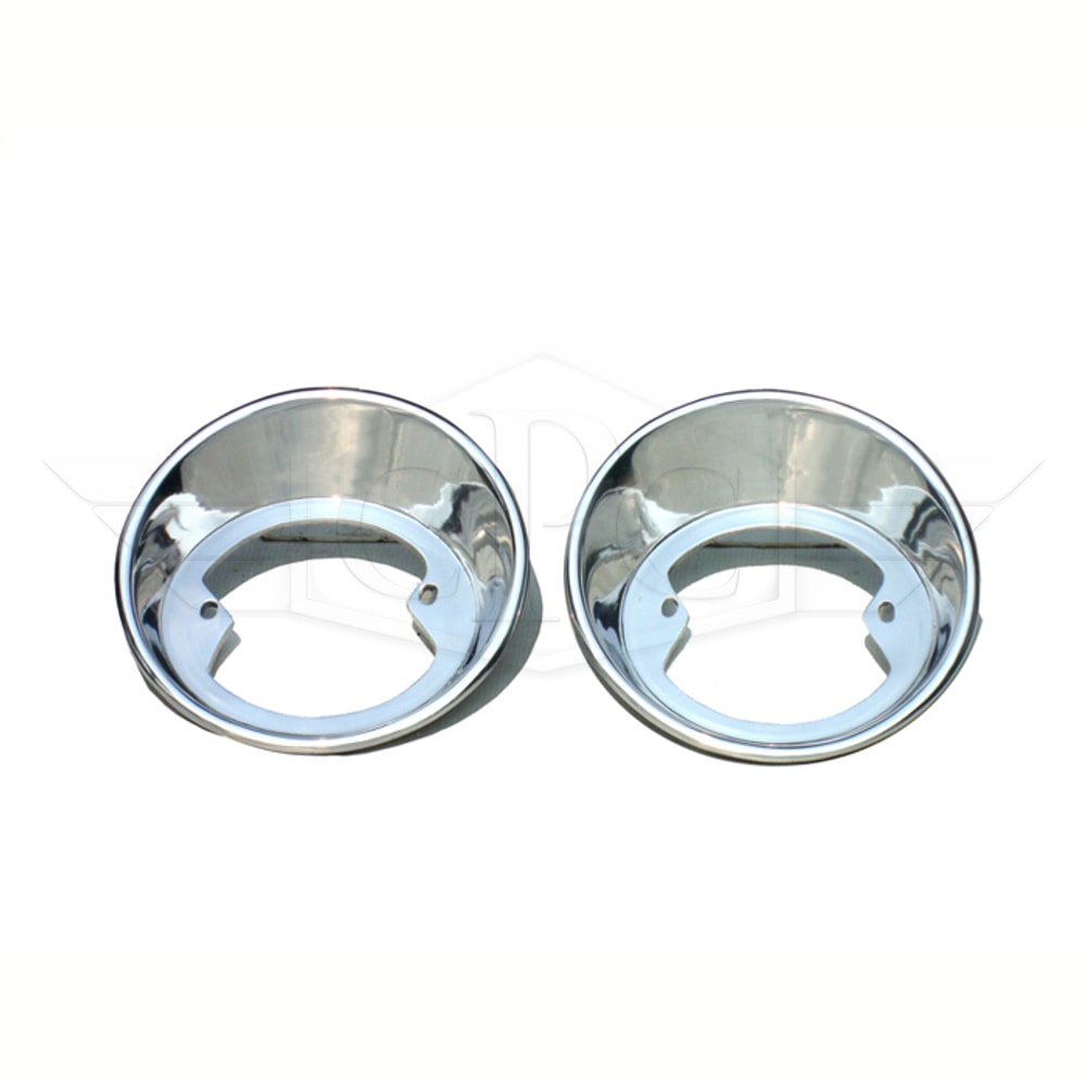 Alloggiamenti dei fanali posteriori in alluminio lucidato OSI Ford 20M TS 2.0 e 2.3