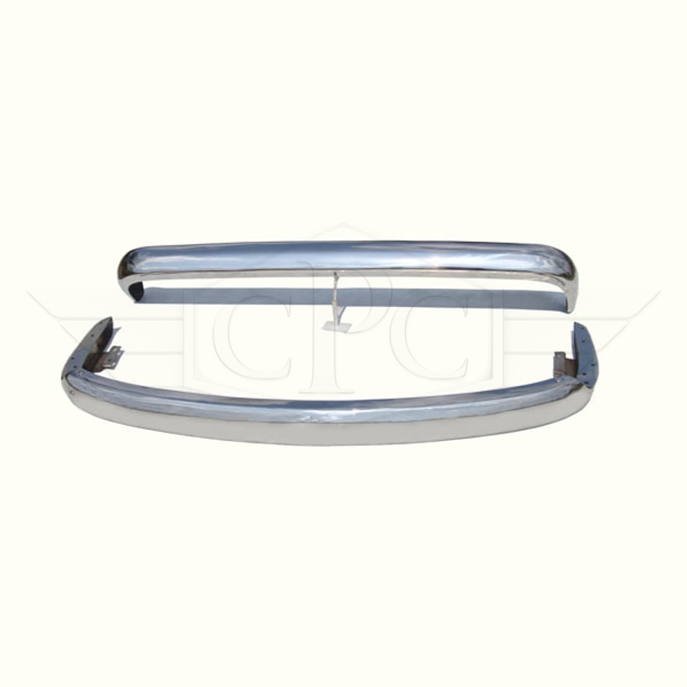 Para-choques Volkswagen Pão de Forma Bay Window (1968–1972) - Kit completo
