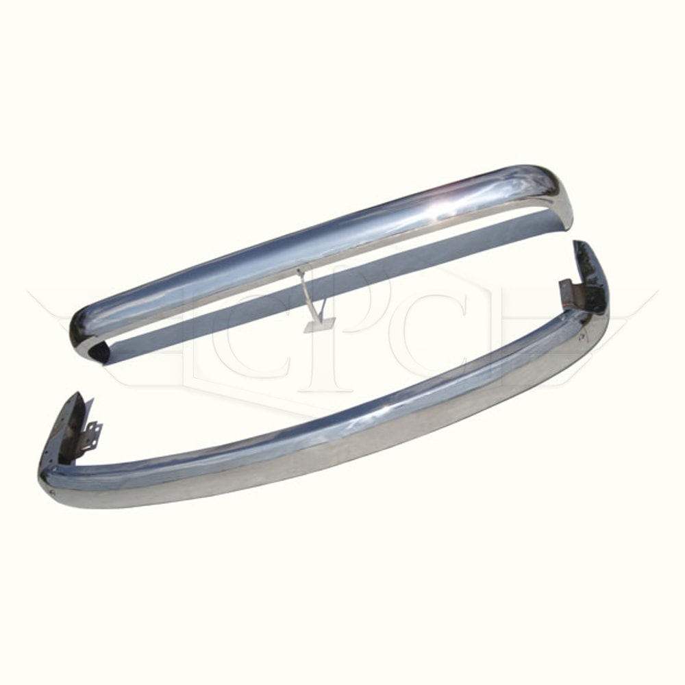 Para-choques Volkswagen Pão de Forma Bay Window (1968–1972) - Kit completo