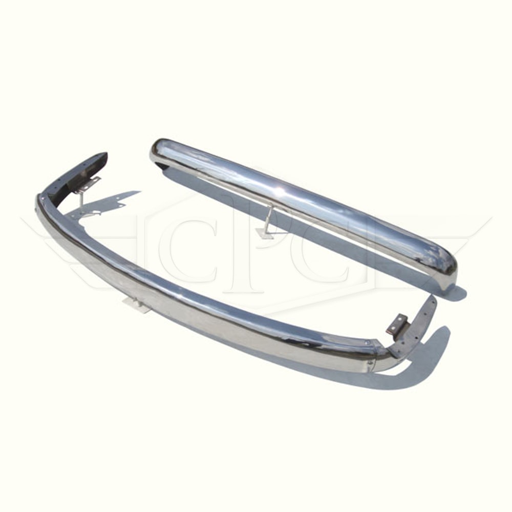 Para-choques Volkswagen Pão de Forma Bay Window (1968–1972) - Kit completo