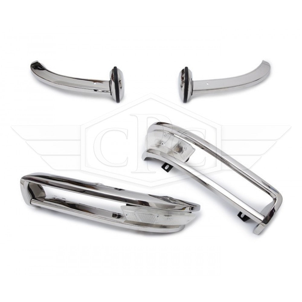 Pare-chocs Alfa Romeo Spider 105/115 Duetto (1966–1969) - Kit complet – photo 2