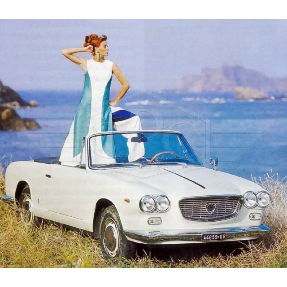 Pare-chocs Lancia Flavia Vignale Cabriolet (1962–1964) - Kit complet – photo 4