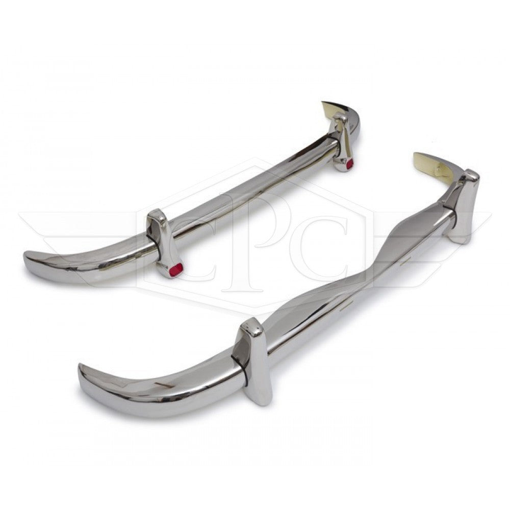 Pare-chocs Mercedes Ponton W105 W128 W180 (1954–1959) - Kit complet – photo 1