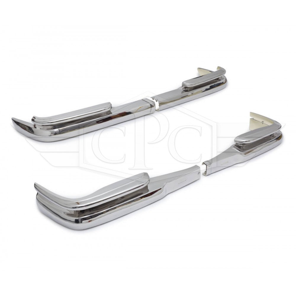 Pare-chocs Mercedes W111 W112 Coupé & Cabriolet (1960–1971) - Kit complet – photo 1