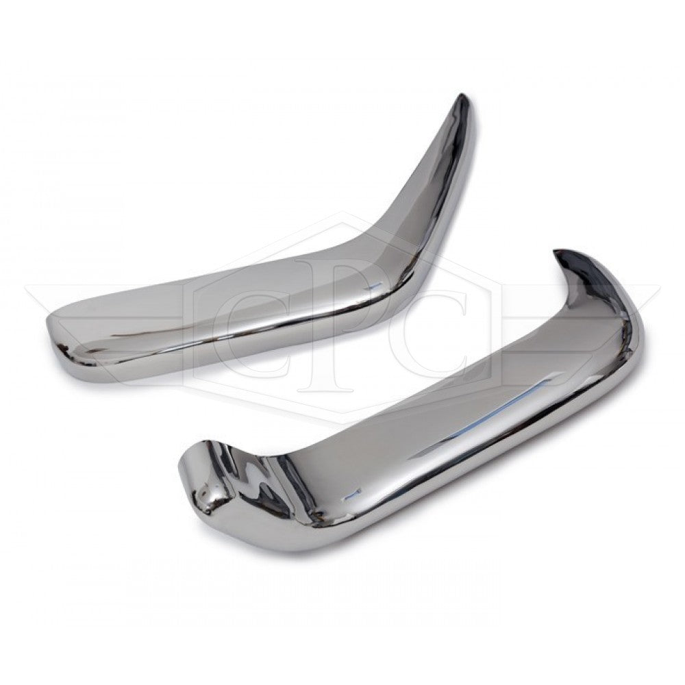 Pare-chocs Volvo P1800 Jensen Cow Horn (1961–1963) - Kit complet – photo 2