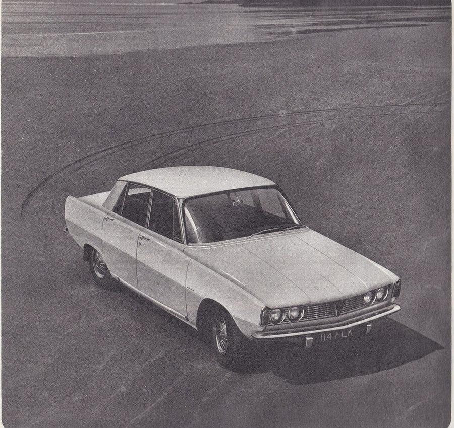ROVER : Rover 2000 « New for 1964 », document d’époque, CC BY 2.0 (Wikimedia Commons)